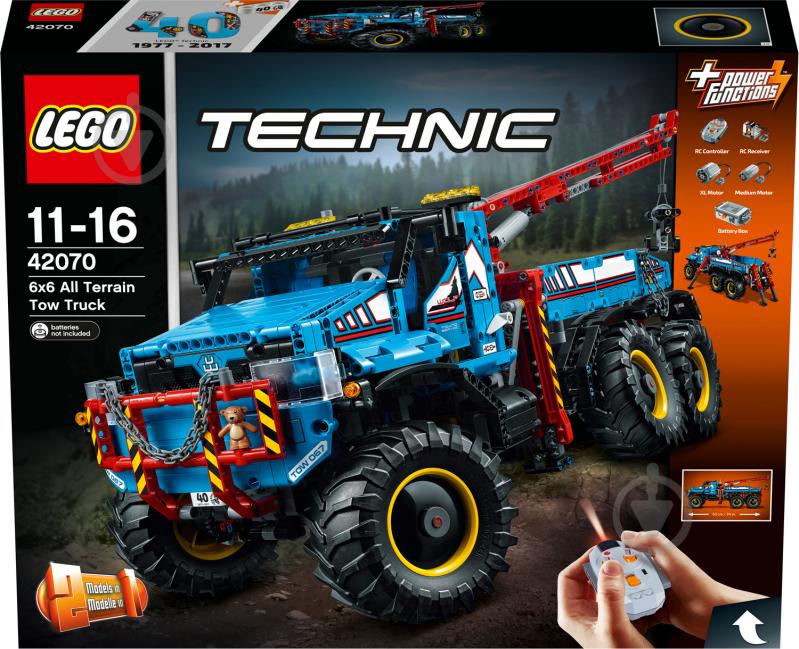 Конструктор LEGO Technic Аварийный внедорожник 6х6 42070 - фото 20