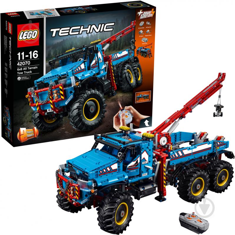 Конструктор LEGO Technic Аварийный внедорожник 6х6 42070 - фото 2