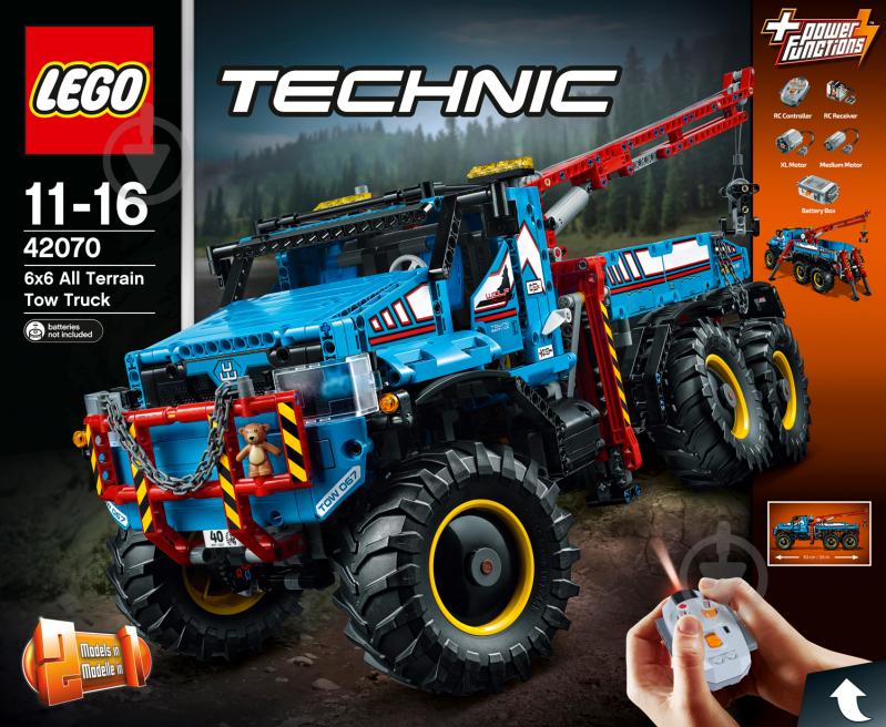 Конструктор LEGO Technic Аварийный внедорожник 6х6 42070 - фото 18