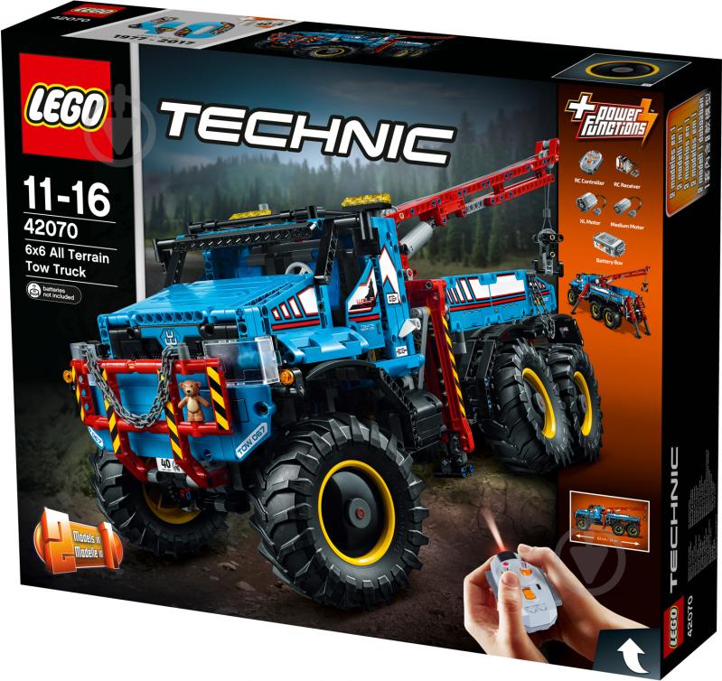 Конструктор LEGO Technic Аварийный внедорожник 6х6 42070 - фото 19