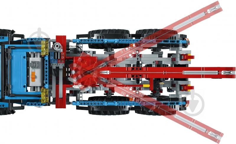 Конструктор LEGO Technic Аварийный внедорожник 6х6 42070 - фото 7