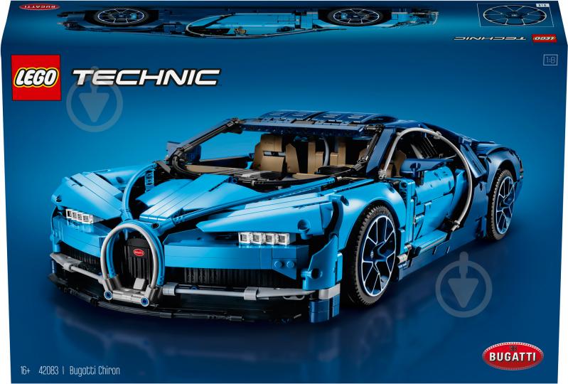 Конструктор LEGO Technic Автомобиль Bugatti Chiron 42083 - фото 126