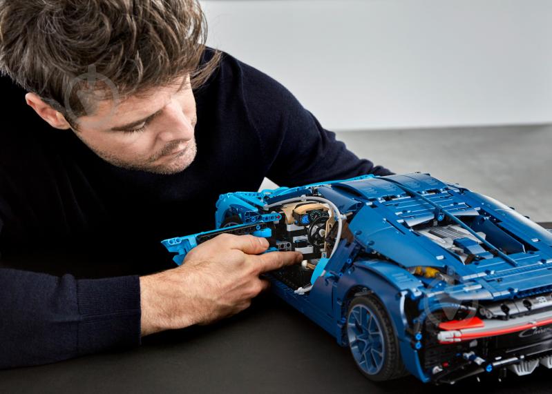 Конструктор LEGO Technic Автомобіль Bugatti Chiron 42083 - фото 106