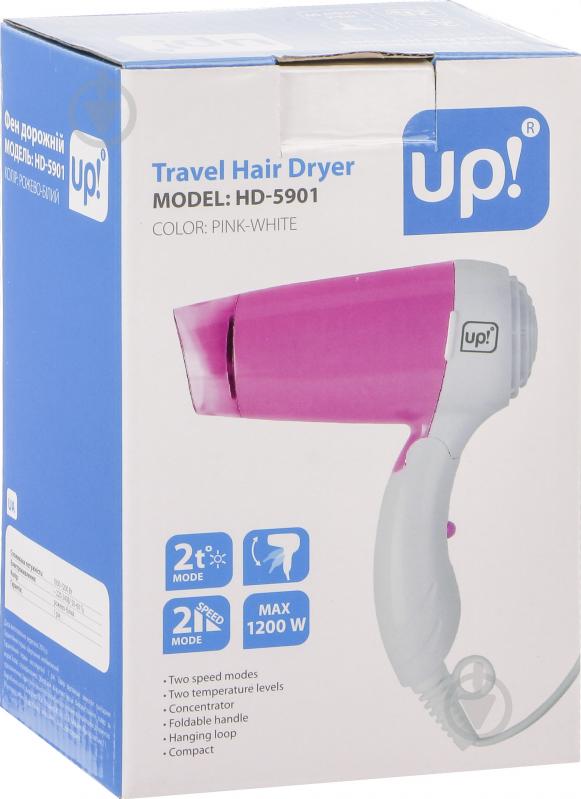 Фен дорожный UP! (Underprice) HD-5901 - фото 5