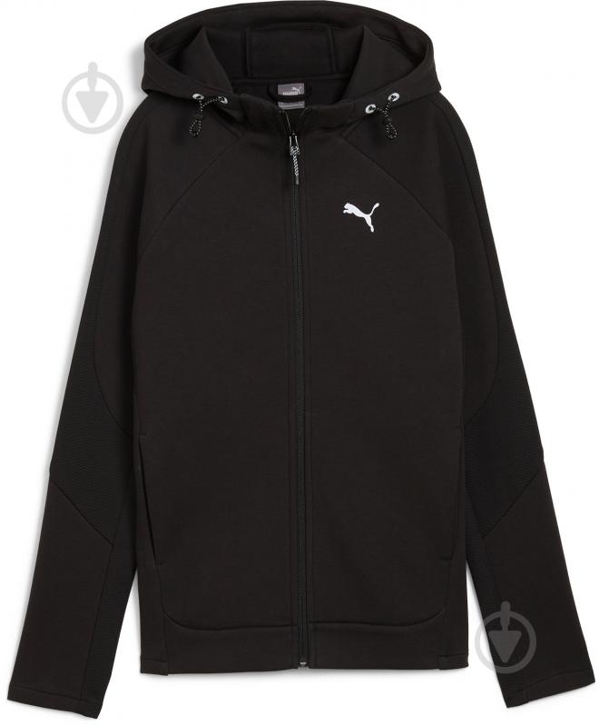 Джемпер Puma EVOSTRIPE FULL-ZIP HOODIE 68167001 р.L чорний - фото 1