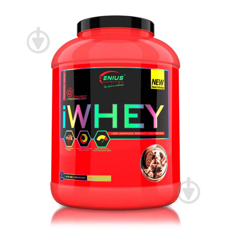 Протеин Genius Nutrition iWhey Печенье С Кремом 900 г - фото 1