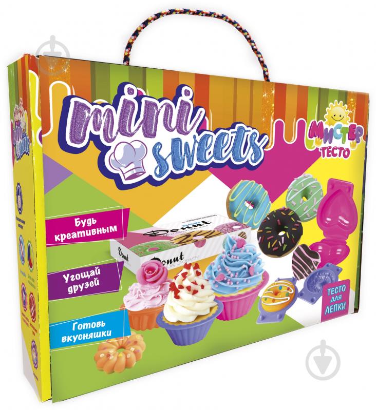 Набор для лепки Strateg Мистер тесто - mini sweets - фото 1