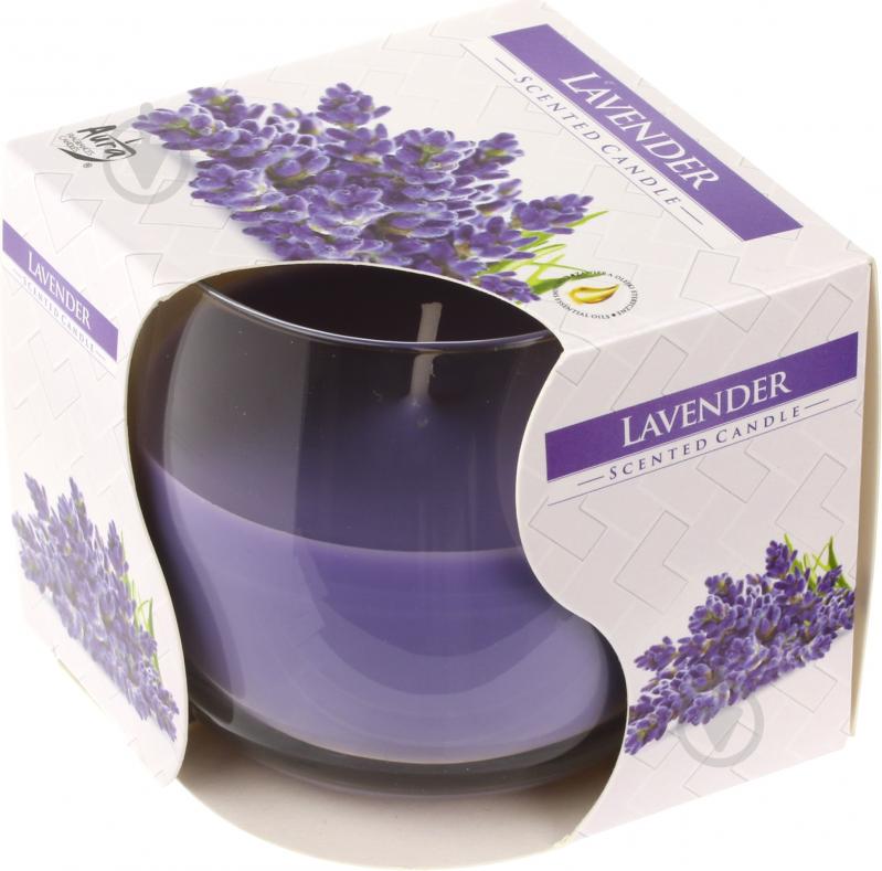 Свеча ароматическая Bispol в стакане Лаванда sn71/79 - фото 3 Свеча ароматическая Bispol в стакане Лаванда sn71/79 - фото 3