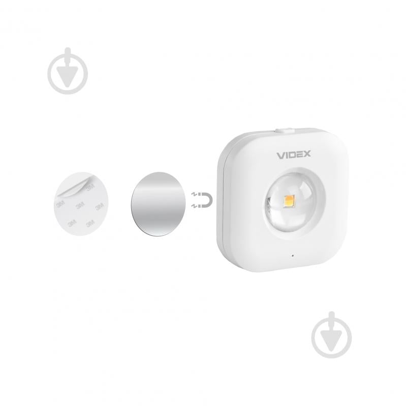 Світильник-нічник LED Videx VL-NL075-21 35Lm 3000K-6500K 2 шт. білий 28224 - фото 9