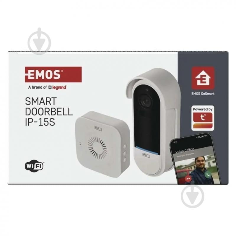 IP-відеодомофон Emos GoSmart 6700 mAh IP65 з Wi-Fi H4032 - фото 12 IP-відеодомофон Emos GoSmart 6700 mAh IP65 з Wi-Fi H4032 - фото 12