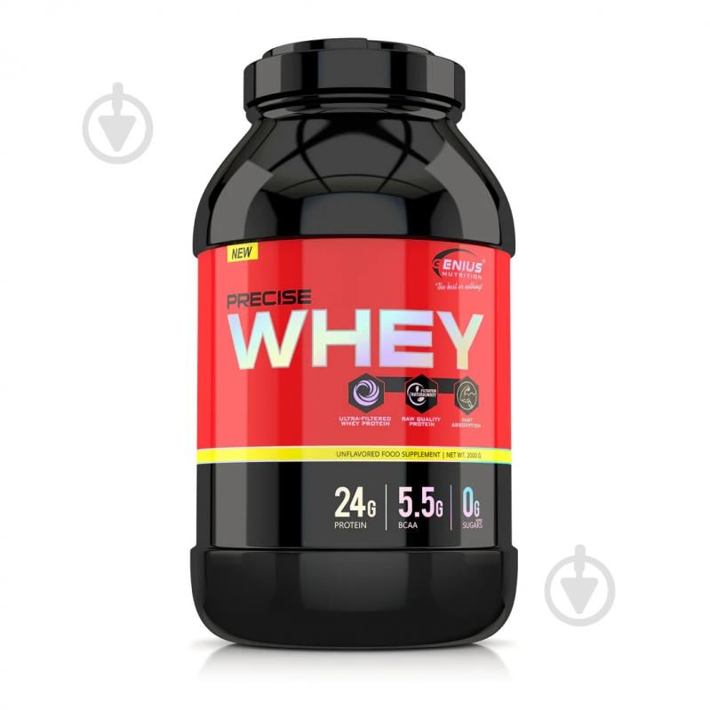 Протеин Genius Nutrition Precise Whey без вкуса 2000 г - фото 1