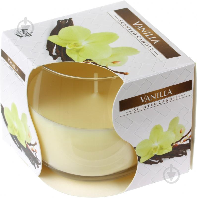 Свічка ароматична Bispol у склянці Ваніль sn71/67 - фото 3