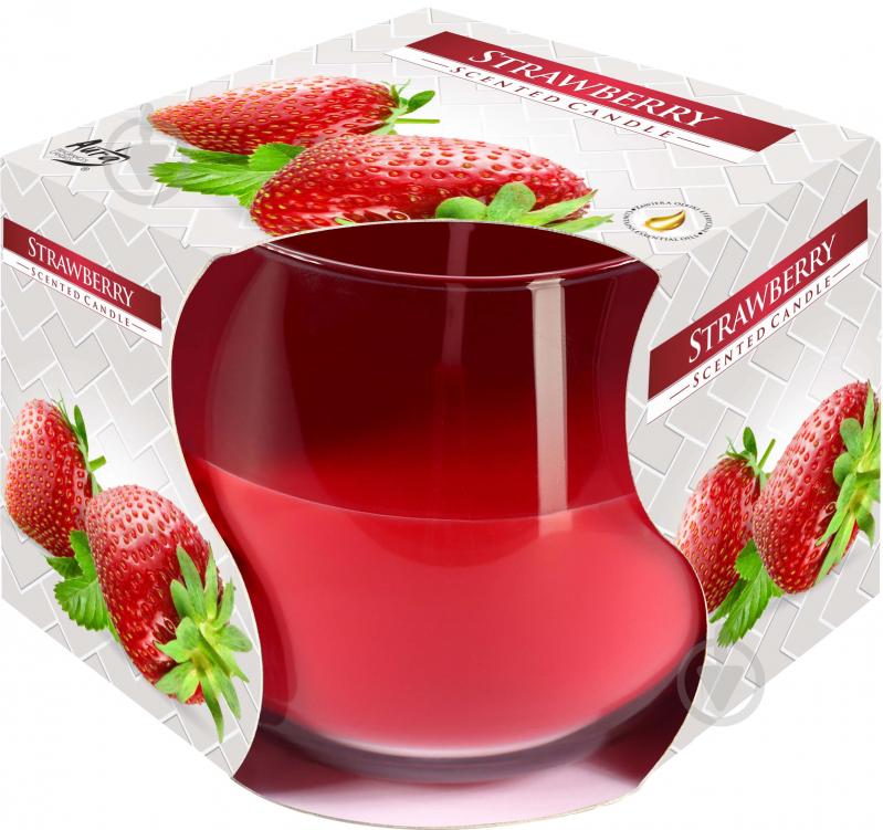 Свеча ароматическая Bispol sn71-73 Крубника - фото 1