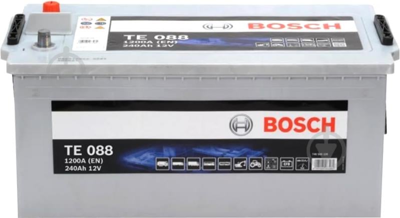 Аккумулятор автомобильный Bosch TE 240Ah 1200A 12V «3» (+сверху) (0092TE0888) - фото 1