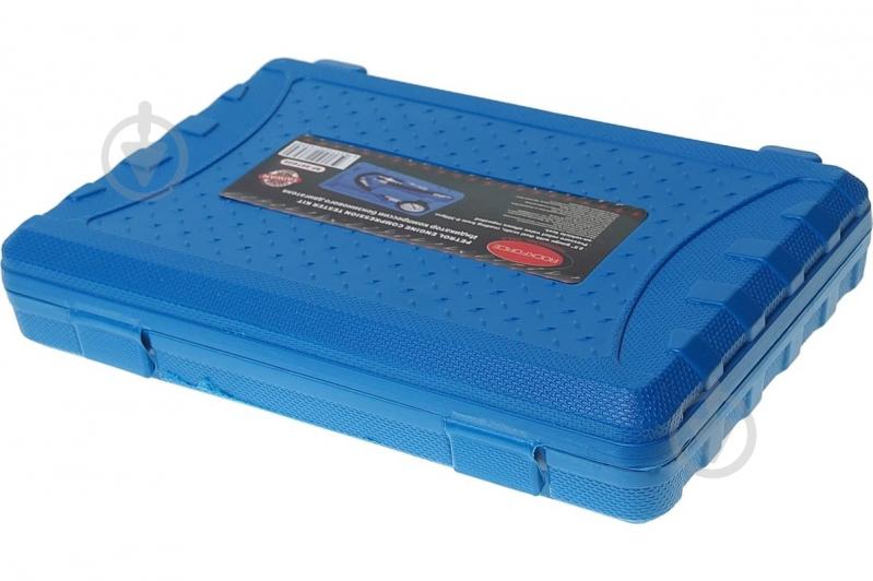 Компресометр ROCKFORCE для бензинових двигунів (0-21bar) 4 пр. у кейсі RF-907G09 (RF-4011254) - фото 3 Компресометр ROCKFORCE для бензинових двигунів (0-21bar) 4 пр. у кейсі RF-907G09 (RF-4011254) - фото 3