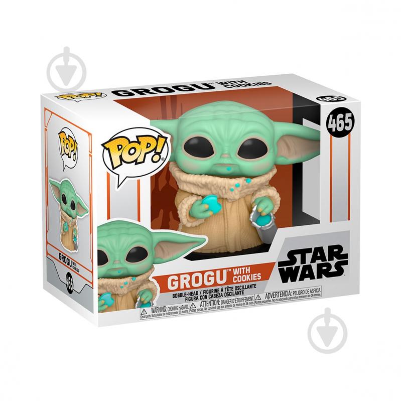 Фигурка Funko POP! - Малыш Грогу с печеньем 54531 - фото 3 Фигурка Funko POP! - Малыш Грогу с печеньем 54531 - фото 3
