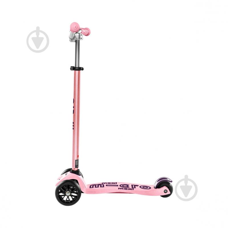 Самокат Micro Maxi PRO Deluxe розовый MMD090 - фото 2 Самокат Micro Maxi PRO Deluxe розовый MMD090 - фото 2