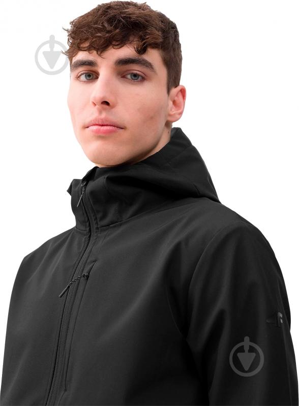 Куртка 4F SOFTSHELL JACKET 4FSS23TSOFM140-20S р.S черная - фото 5