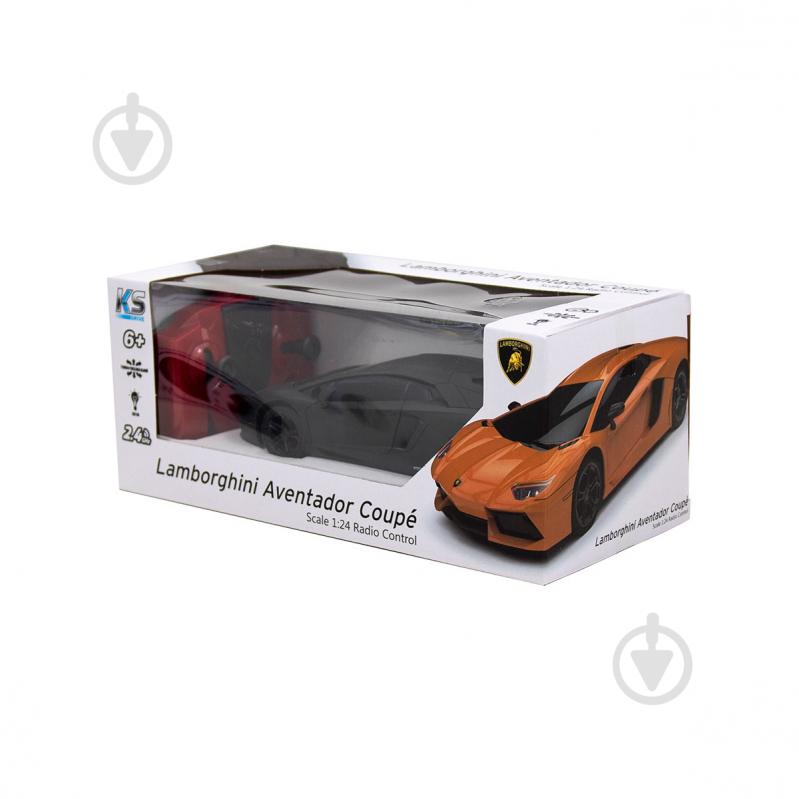 Машинка на р/к - Lamborghini Aventador LP 700-4 (1:24, 2.4Ghz, чорний) 1:24 124GLBB - фото 8