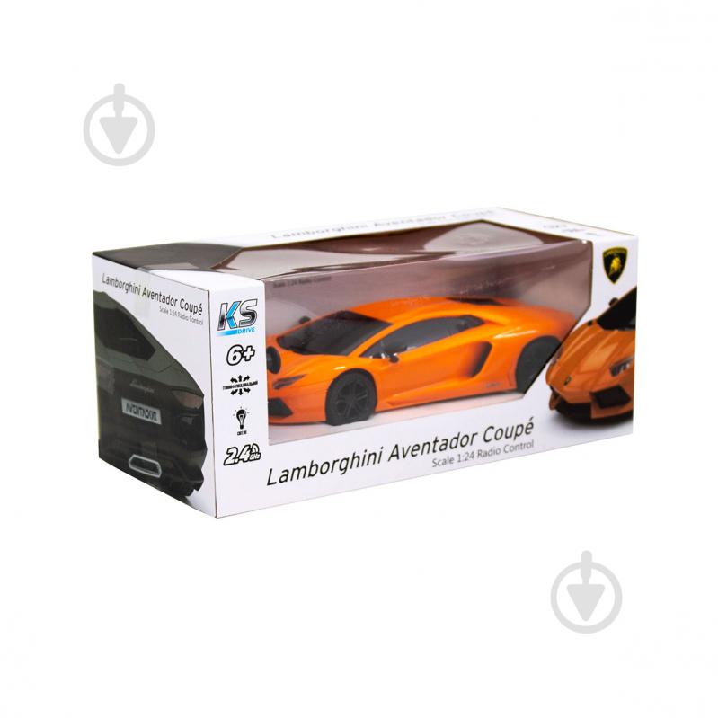 Машинка Lamborghini Aventador LP 700-4 (1:24, 2.4Ghz, оранжевый) 1:24 124GLBO - фото 10