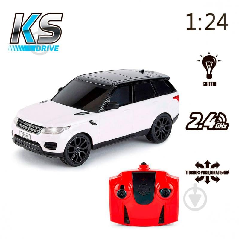 Машинка на р/к - Land Rover Range Rover Sport (1:24, 2.4Ghz, білий) 1:24 124GRRW - фото 6