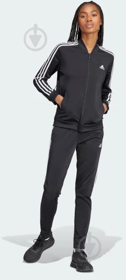 Спортивный костюм Adidas W 3S TR TS IJ8781 р.L черный - фото 4