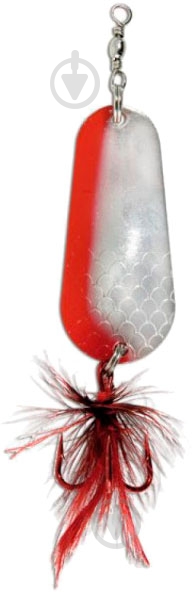 Блешня Lineaeffe Catfish 5 г Silver-gloss/Red - фото 1