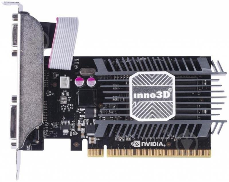 Видеокарта Inno3D GeForce GT 730 1GB GDDR3 64bit (N730-1SDV-D3BX) - фото 1