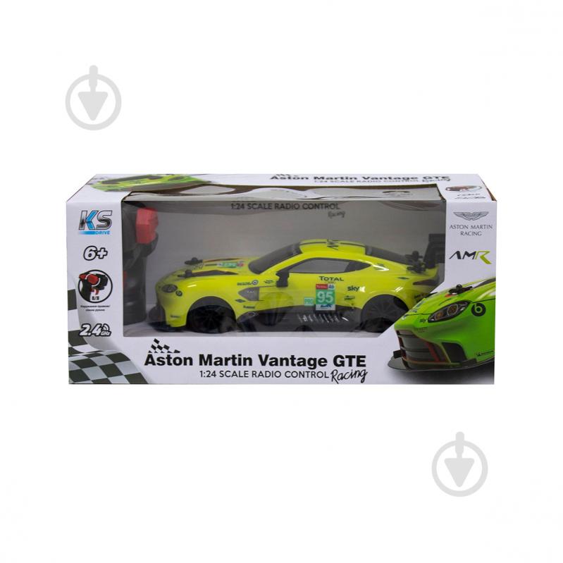 Машинка Aston Martin New Vantage GTE (1:24, 2.4Ghz, зелёный) 1:24 124RAMG - фото 10