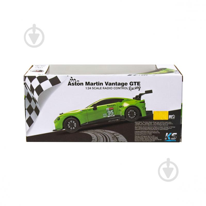 Машинка Aston Martin New Vantage GTE (1:24, 2.4Ghz, зелёный) 1:24 124RAMG - фото 12