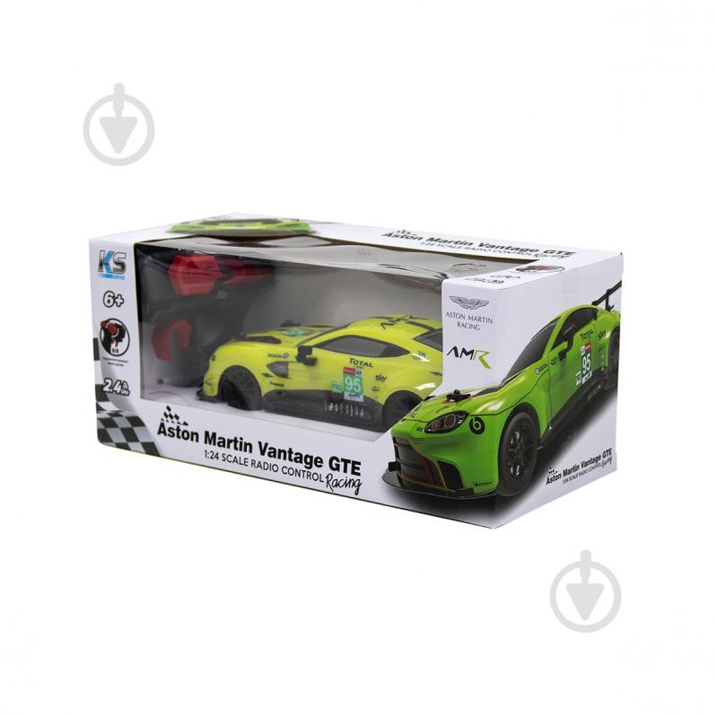 Машинка Aston Martin New Vantage GTE (1:24, 2.4Ghz, зелёный) 1:24 124RAMG - фото 9