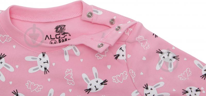 Комплект ALG розовый р.74 521406 - фото 5