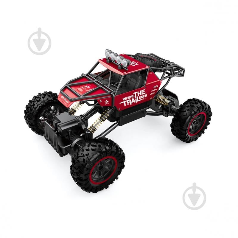 Машинка Sulong Toys Off-road Crawler на р/у – Where the trail ends (красный) 1:14 SL-121RHMR - фото 1