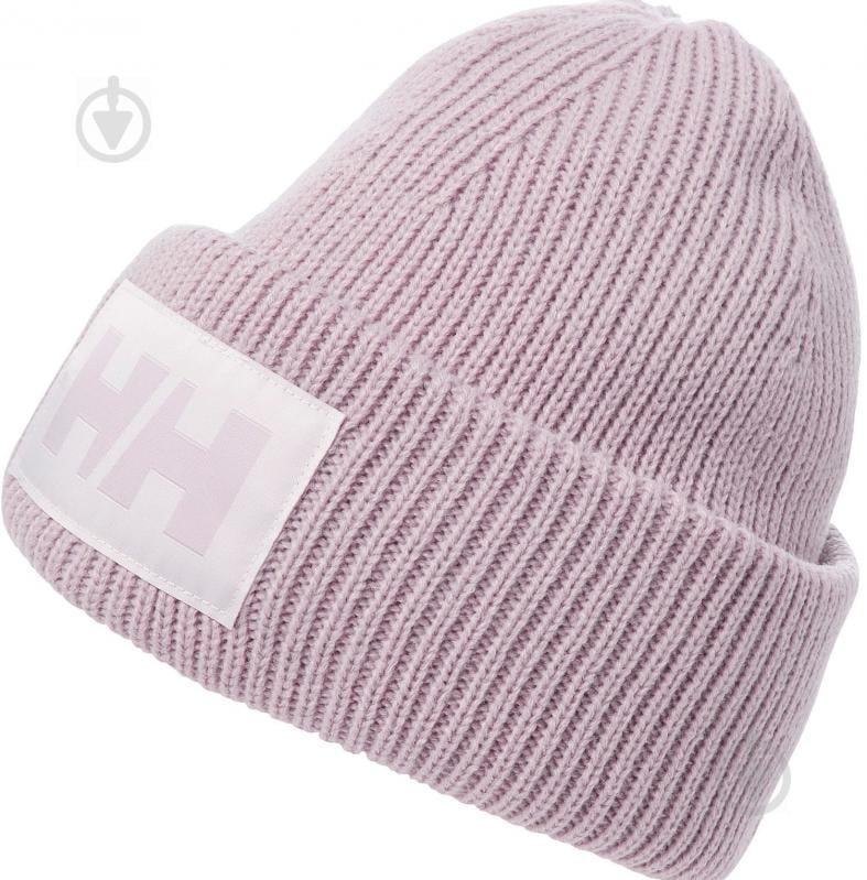 Шапка Helly Hansen Hh Box Beanie 53648_692 р.one size сиреневый - фото 1