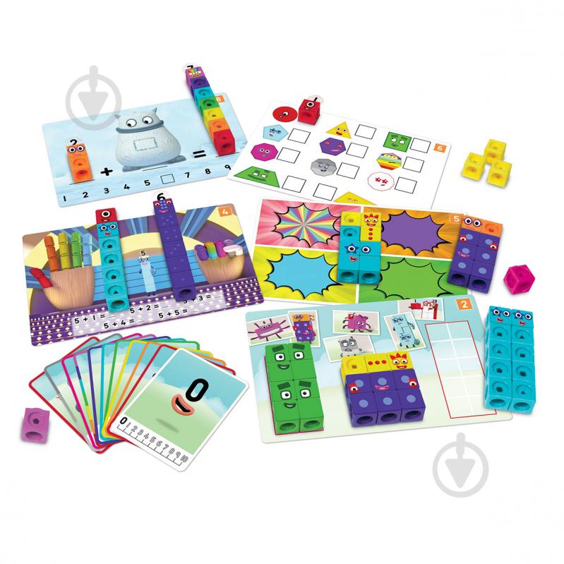 Набір Learning Resources серії Numberblocks - Вчимося рахувати Mathlink® Cubes LSP0949-UK - фото 4