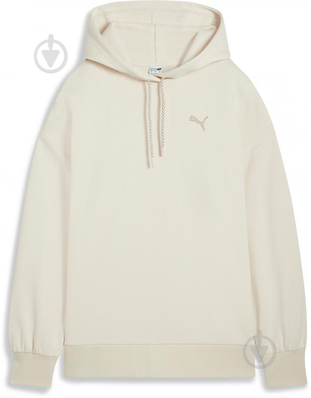 Джемпер Puma CLASSICS OVERSIZED HOODIE DK 62663687 р.S бежевый - фото 1