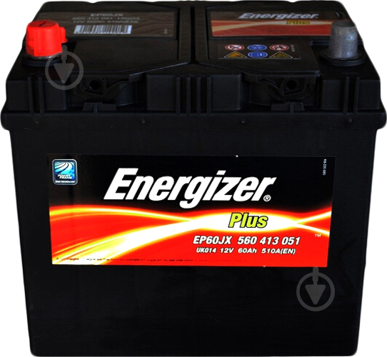 Аккумулятор автомобильный Energizer Plus 6 CT-60-L 60Ah 510A 12V «+» слева (560 413 051) - фото 1