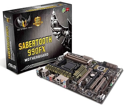 Материнская плата Asus SABERTOOTH 990FX R2.0 (Socket AM3+, AMD 990FX, ATX) - фото 3