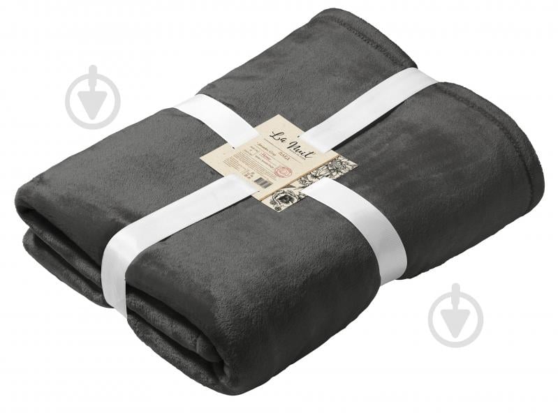 Плед Gray 200x220 см серый La Nuit - фото 1