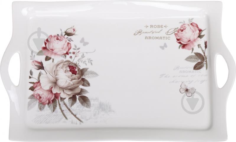 Поднос Fiora Flower 41x25 см 8779W16 - фото 2