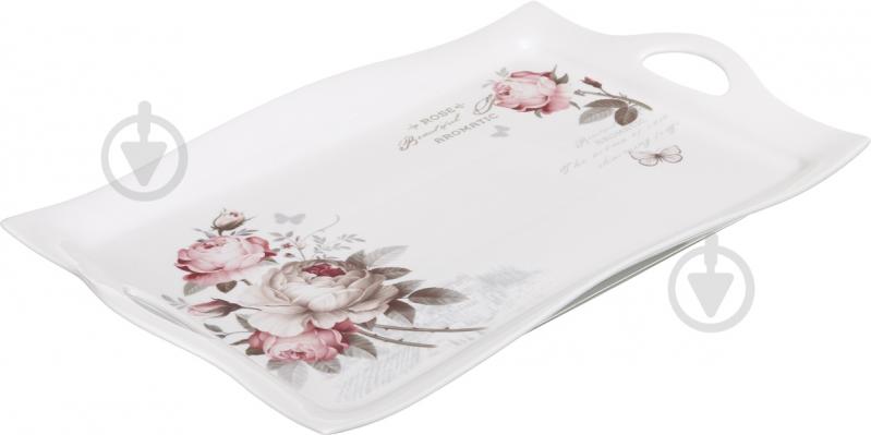 Поднос Fiora Flower 41x25 см 8779W16 - фото 1