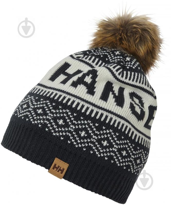 Шапка Helly Hansen Champow Beanie 67451_597 р.one size синий - фото 1