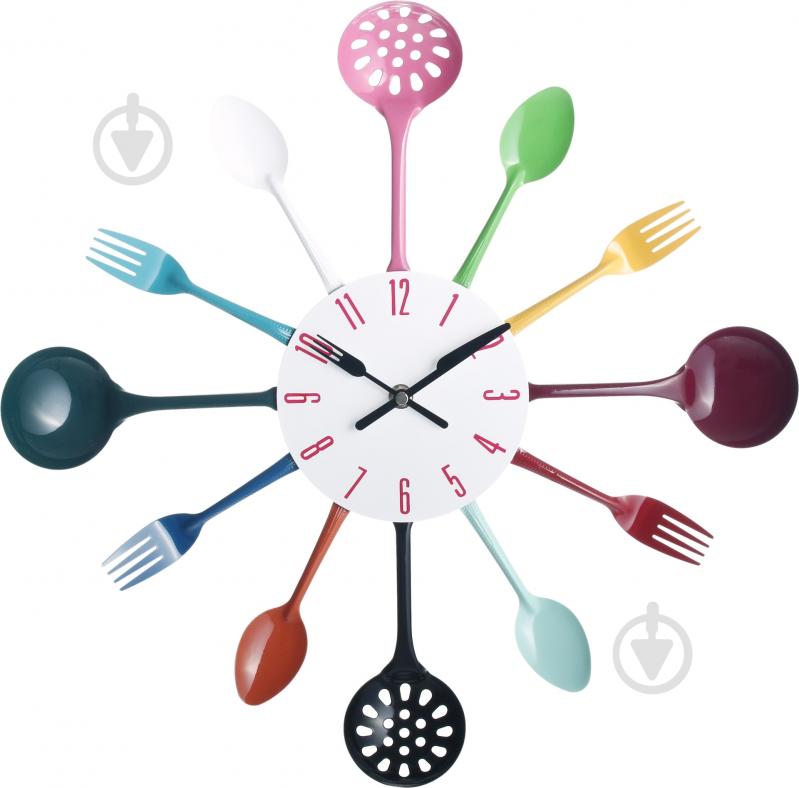 Часы настенные Столовые приборы 01-054 - фото 1