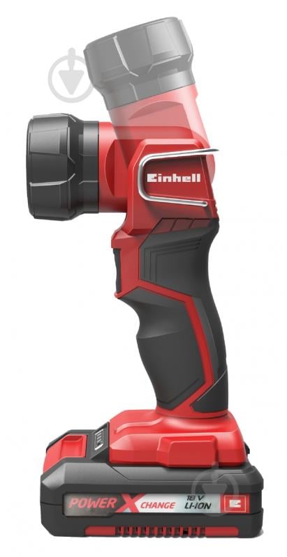 Адаптер Einhell 18,0V 4Ah TE-CP 18 Li USB и Фонарь TE-CL 18 Li H (4514130) 4514120 Set5 - фото 4