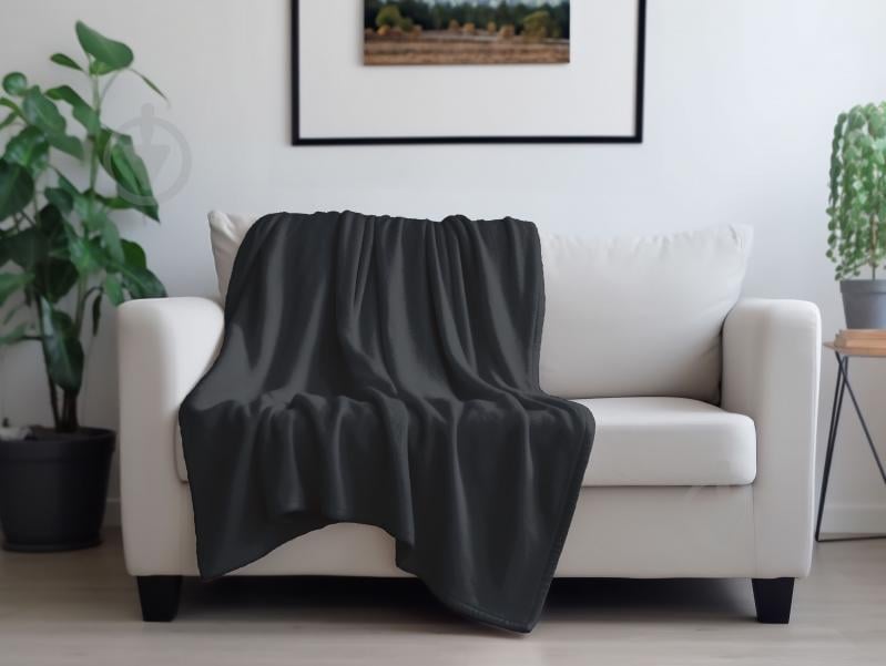 Плед Dark 160x200 см черный La Nuit - фото 2 Плед Dark 160x200 см черный La Nuit - фото 2