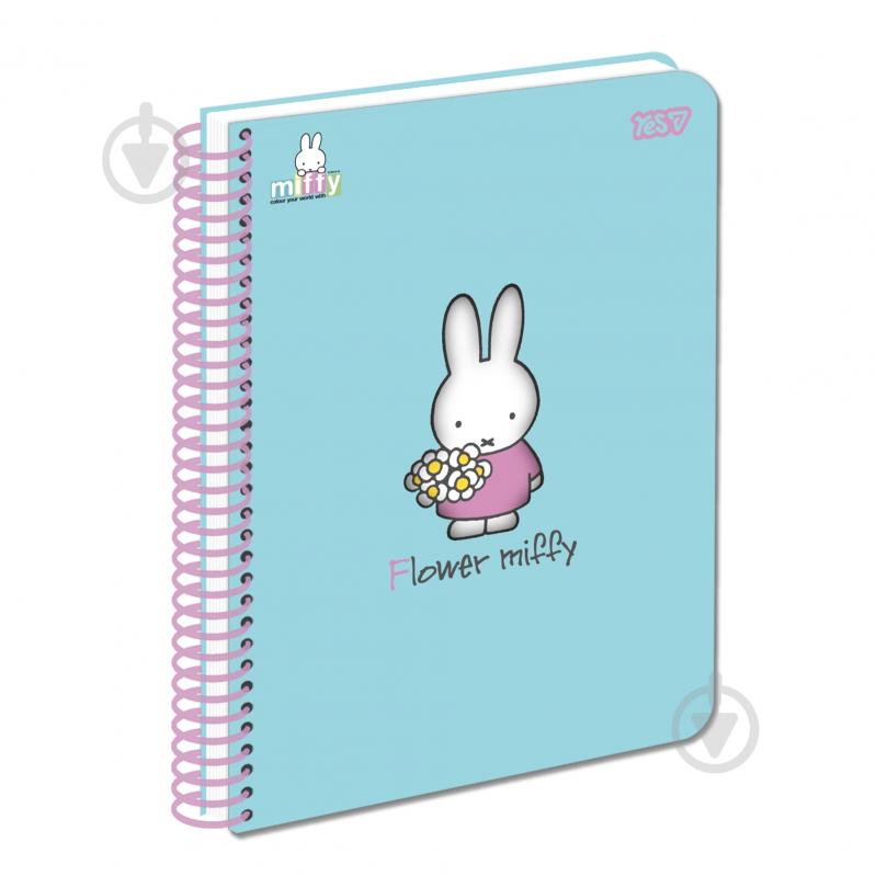 Блокнот YES Miffy 80 лист. клетка 152644 - фото 1
