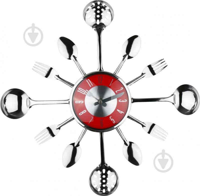 Часы настенные Столовые приборы 01-056 - фото 1 Часы настенные Столовые приборы 01-056 - фото 1