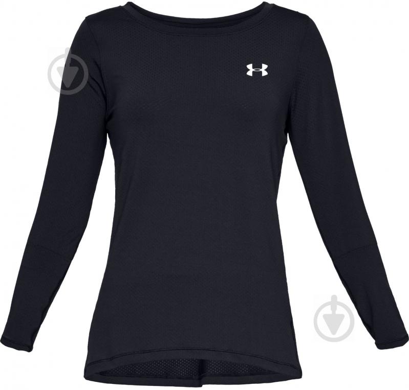 Футболка Under Armour UA HG Armour Long Sleeve 1328966-001 р.XL чорний - фото 1