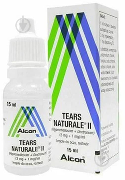 Tears Naturale II MED СРЕДСТВО Д/Увлажнение глаз крапли 15 мл - фото 1