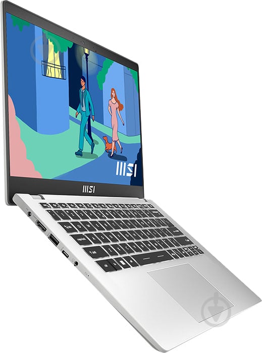 Ноутбук MSI M14C12M-286XUA 14" (MODERN 14 C12M) silver - фото 5